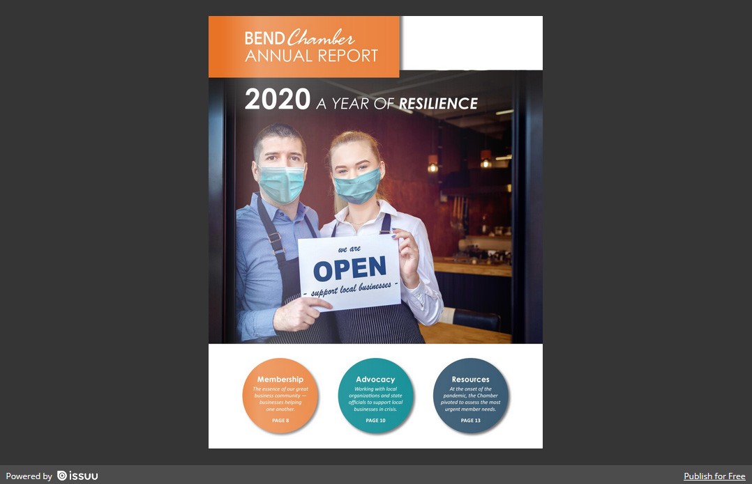 2020 Bend Chamber Annual Report  