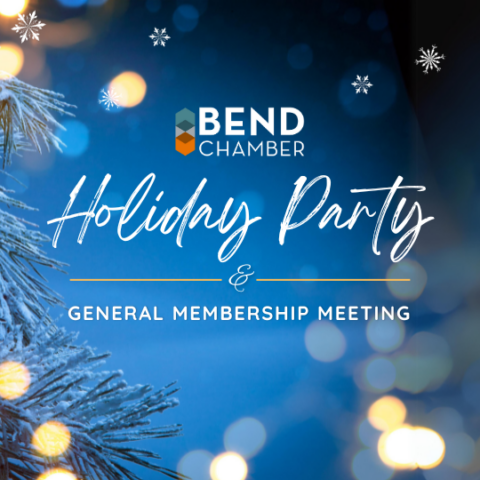 Bend Chamber Holiday Party 2023 - November 29 - Bend Chamber Of Commerce